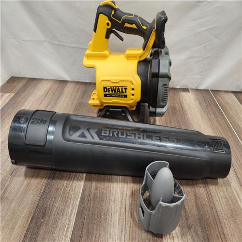 AS-IS DEWALT 20V MAX 125 MPH 450 CFM Brushless Cordless Battery Powered Blower (Tool Only)