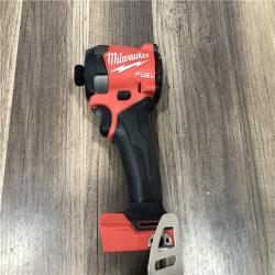 AS-IS Milwaukee FUEL 18V Lithium-Ion Brushless Cordless 1/4 in. Hex Impact Driver (Tool-Only)