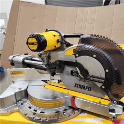 As-Is - DEWALT 12-in Dual Bevel Sliding Compound Miter Saw