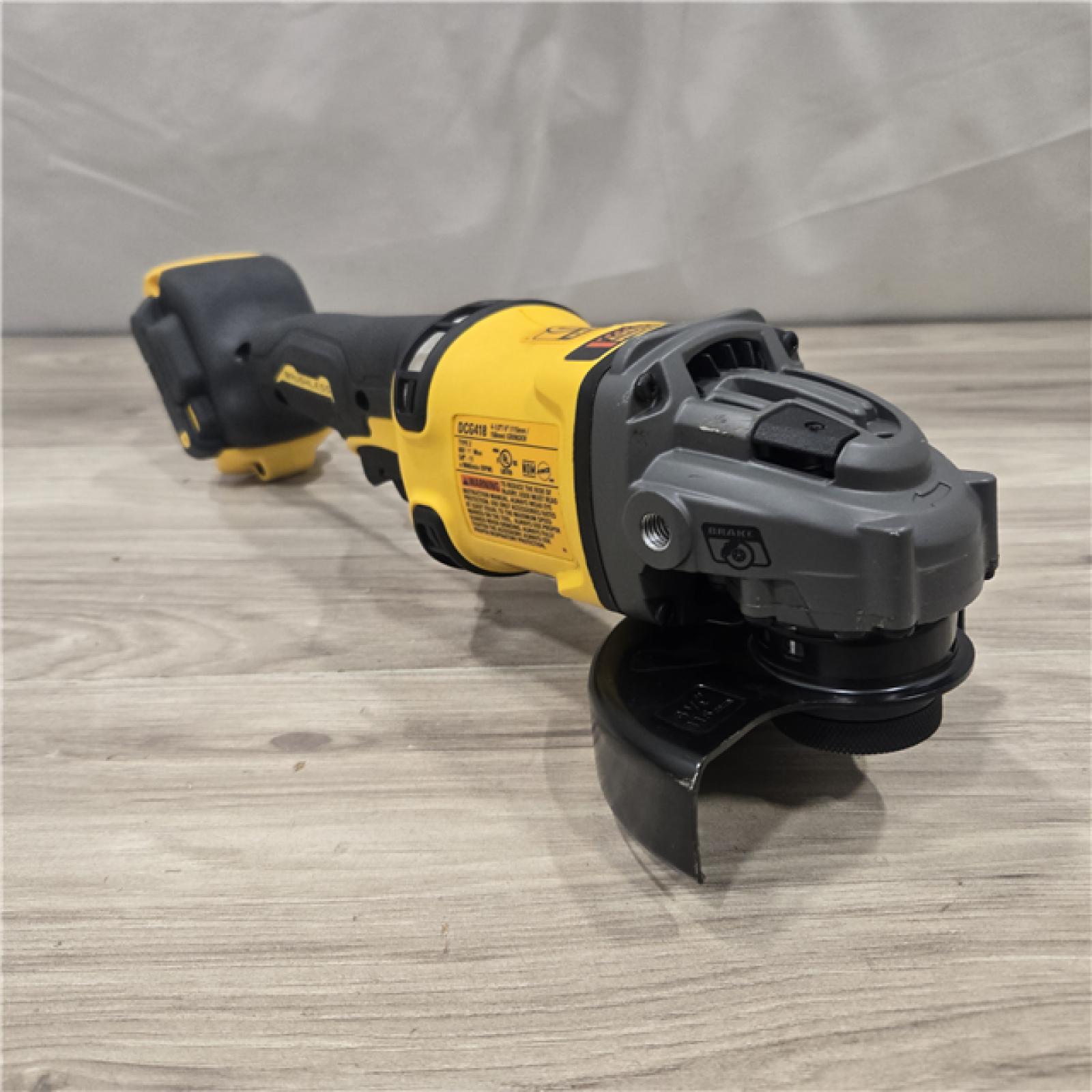 AS-IS DEWALT 60V MAX Cordless 4.5 in. to 6 in. Small Angle Grinder (Tool Only)