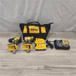 AS-IS Dewalt DCK225D2 20V MAX ATOMIC Compact Cordless Drill Driver and Impact Driver Combo Kit