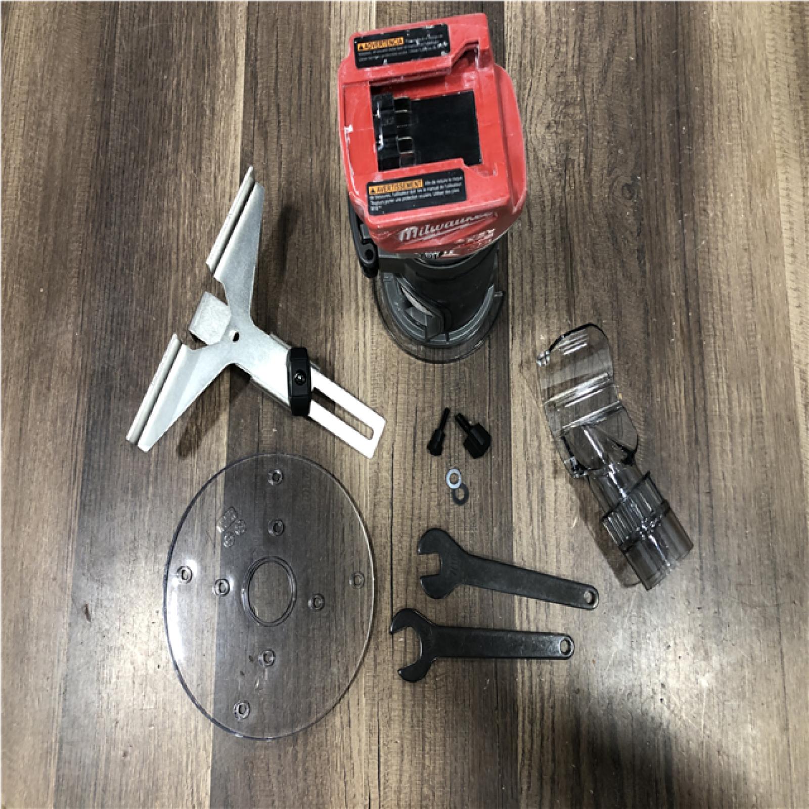 AS-IS Milwaukee FUEL 18V Lithium-Ion Brushless Cordless Compact Router (Tool-Only)