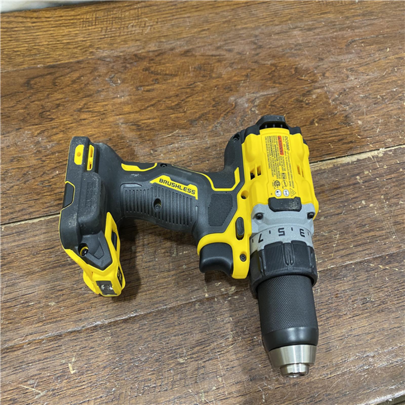 AS-IS DEWALT 20-Volt Compact Cordless 1/2 in. Hammer Drill (Tool-Only)