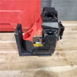 HOUSTON LOCATION - AS-IS Milwaukee 12-Volt Lithium-Ion Cordless Green 250 ft. 3-Plane Laser Level Kit