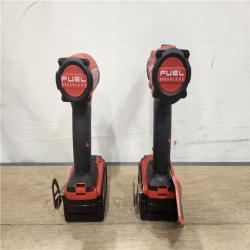 AS-IS- Milwaukee  FUEL 18V Lithium-Ion Brushless Cordless Hammer Drill and Impact Driver Combo Kit