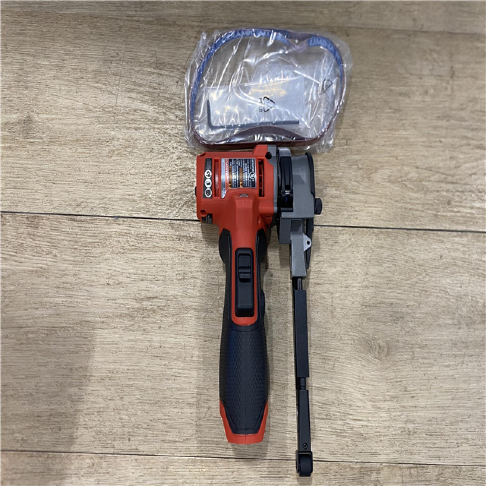 AS-IS Milwaukee  FUEL 12V Lithium-Ion Brushless Cordless 1/2 in. x 18 in. Bandfile (Tool-Only)