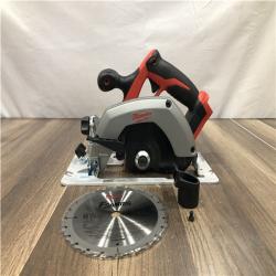 AS-IS Milwaukee 18V Lithium-Ion Cordless 6-1/2 in. Circular Saw (Tool-Only)