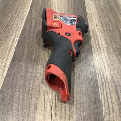 AS-IS Milwaukee  FUEL 12V Lithium-Ion Brushless Cordless 1/4 in. Hex Impact Driver (Tool-Only)