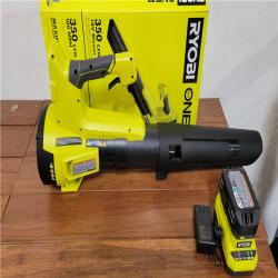 California NEW Ryboi One+ 18V 350 CFM Blower Kit  Includes (1) Battery & Charger