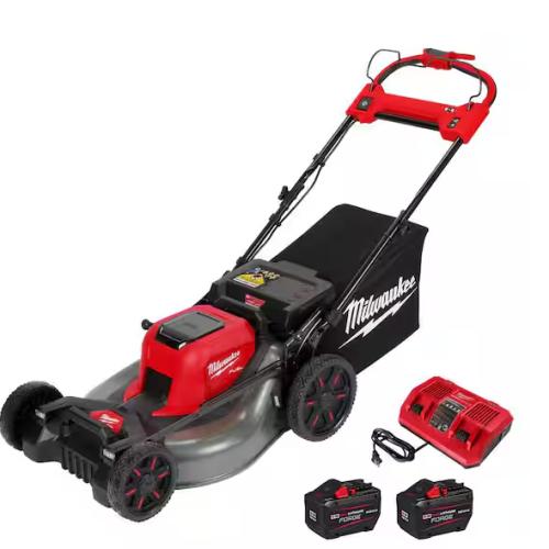 DALLAS LOCATION- NEW!- Milwaukee M18 FUEL 21 Self-Propelled Dual Battery Mower Kit