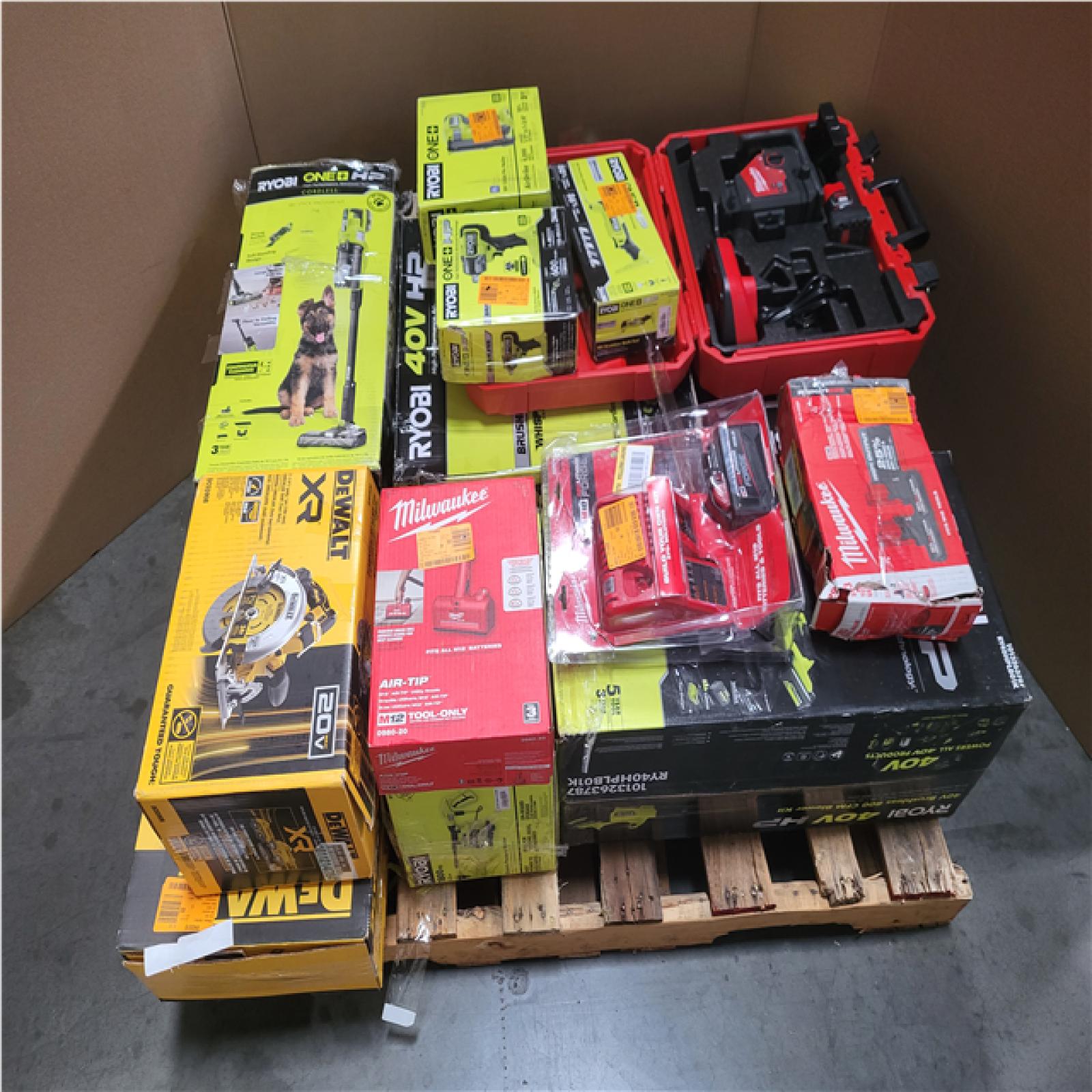 CALIFORNIA AS-IS TOOL PALLET