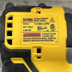AS-IS DEWALT Atomic 20V Max Lithium-Ion Brushless Cordless Compact 1/4 in. Impact Driver Kit