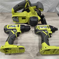 LIKE NEW! - RYOBI ONE+ 18V Cordless 6-Tool Combo Kit