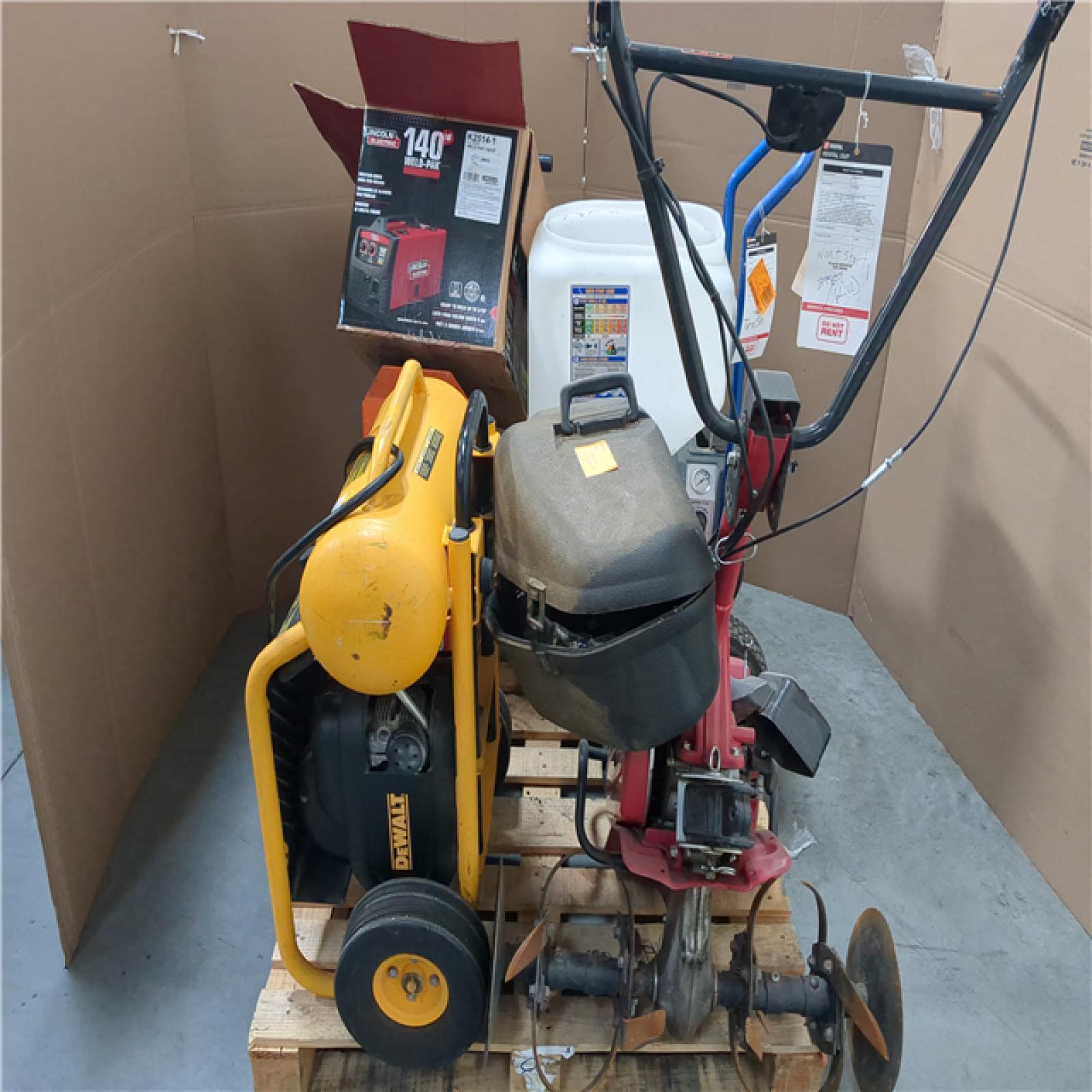 CALIFORNIA AS-IS OUTDOOR POWER EQUIPMENT