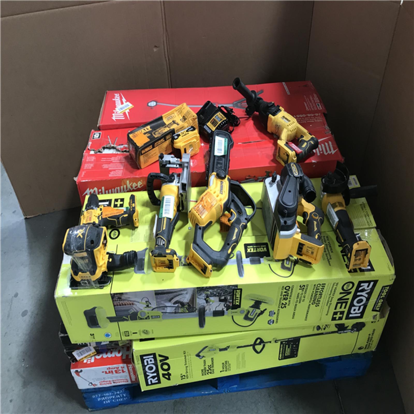 CALIFORNIA AS-IS TOOL PALLET