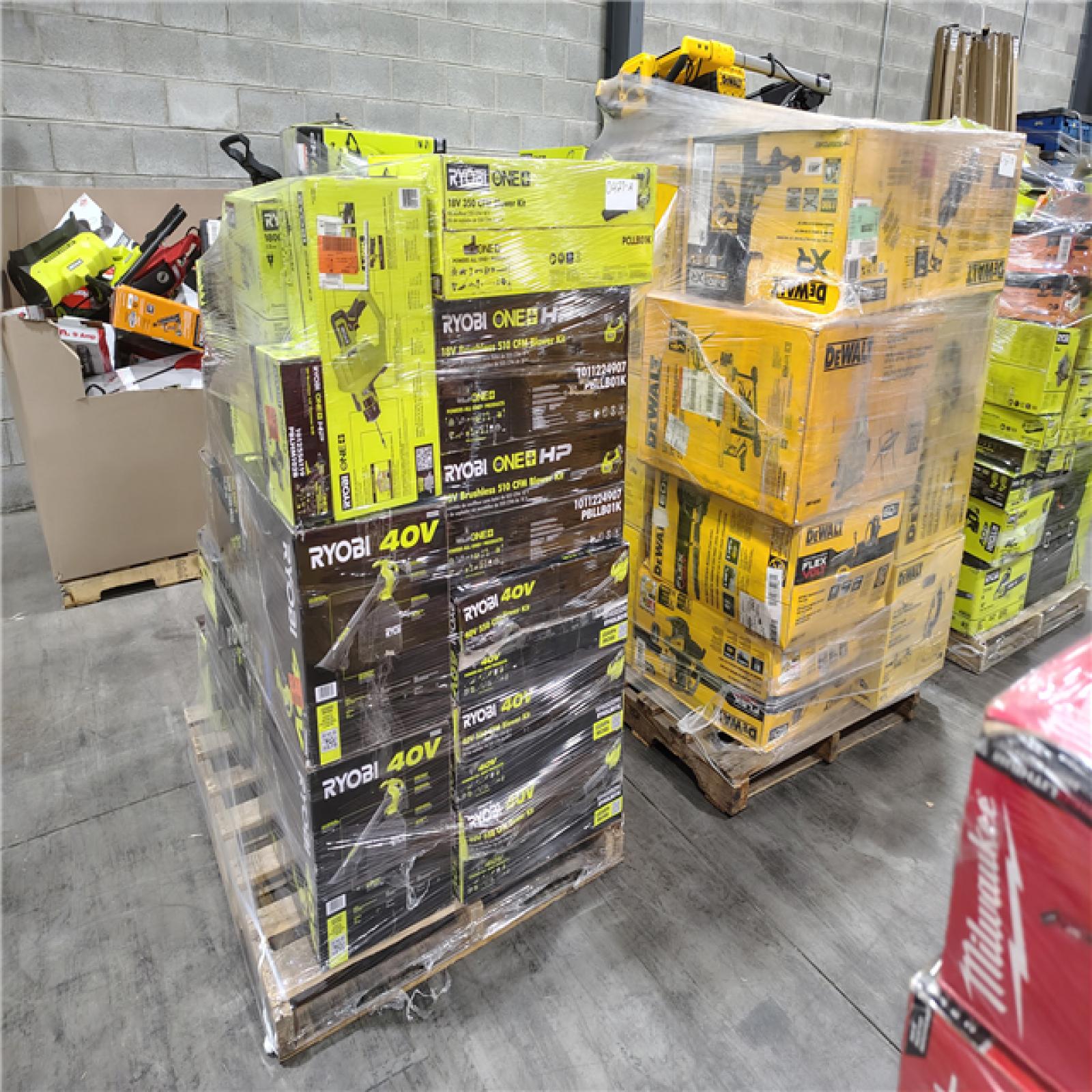Pittston Location As-Is Power Tools Partial Truckload (10 Pallets) 0427-A