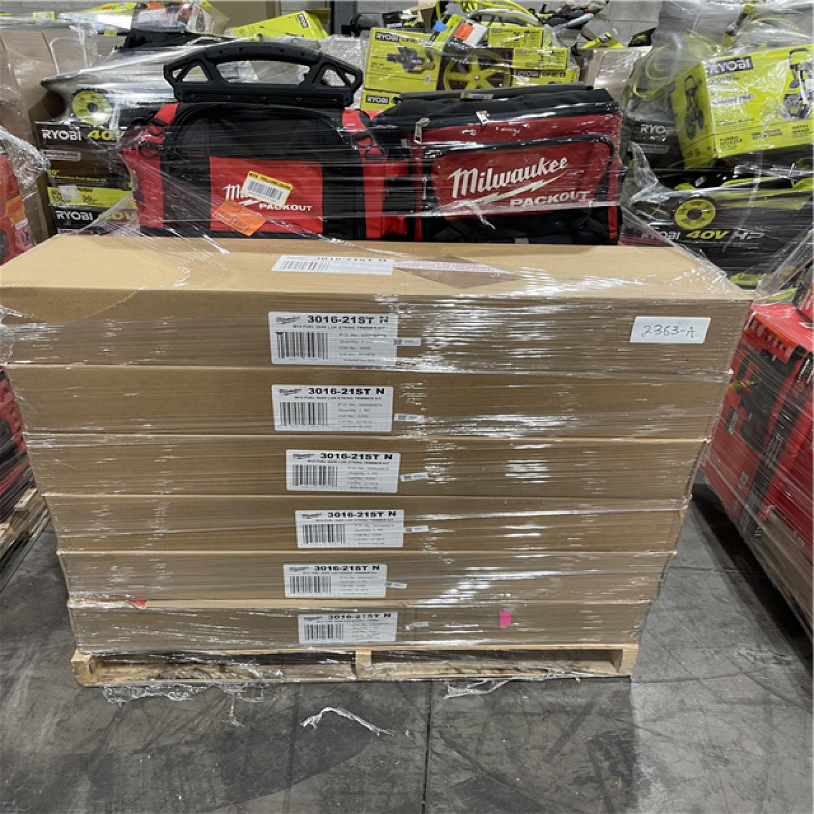 Pittston Location As-Is Power Tools Partial Truckload (14 pallets) 2363-A