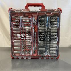 AS-IS - MILWAUKEE 1/4 & 1/8 METRIC & SAE RATCHET AND SOCKET SET