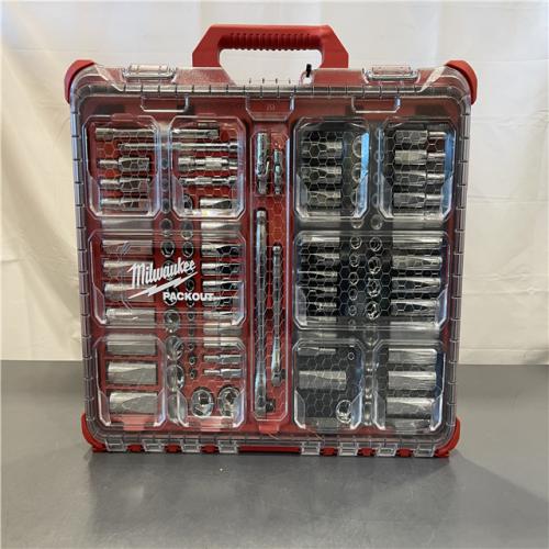 AS-IS - MILWAUKEE 1/4 & 1/8 METRIC & SAE RATCHET AND SOCKET SET