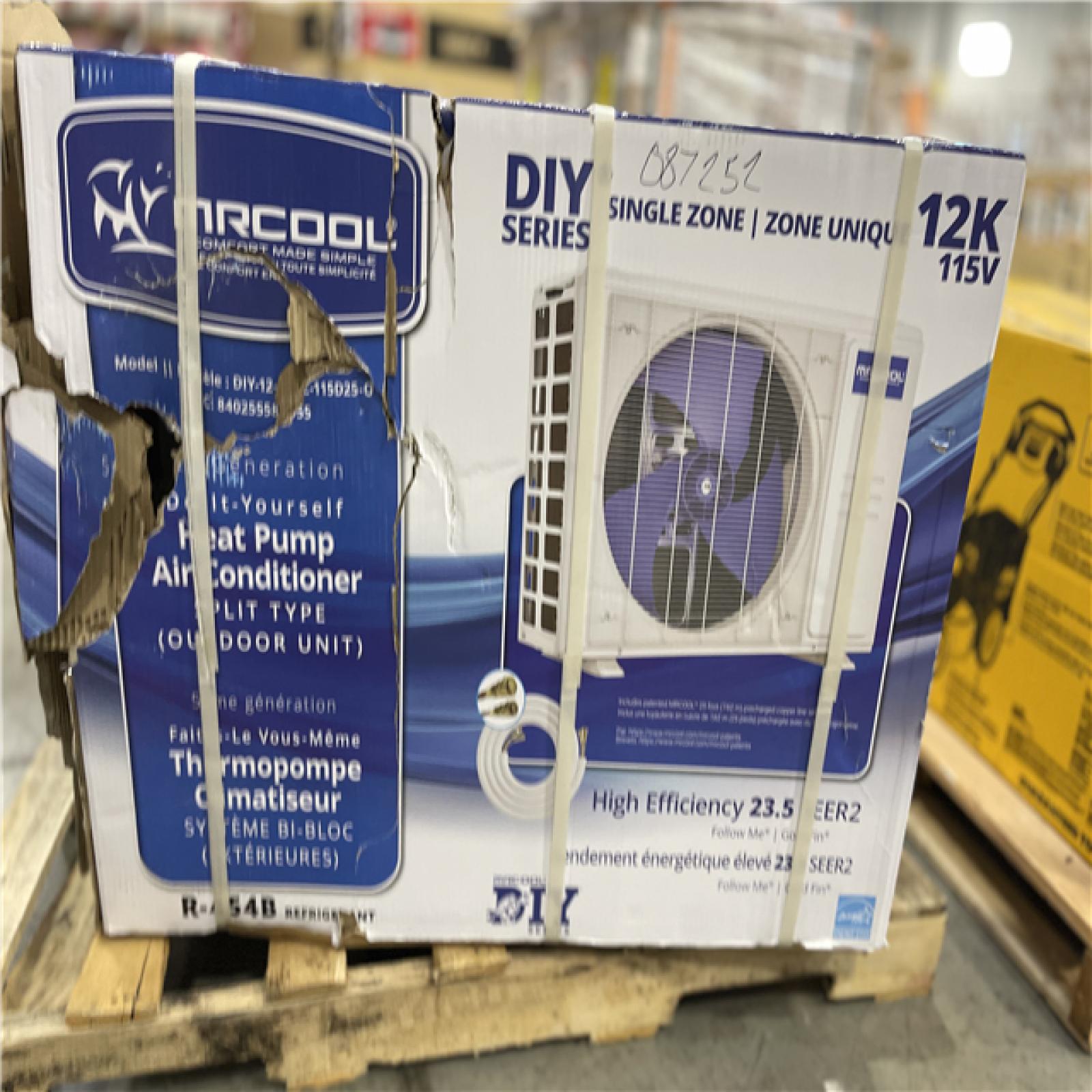 DALLAS LOCATION - AS-IS MRCOOL® 12k DIY 5th Generation Mini-Split Condenser 115v R454B