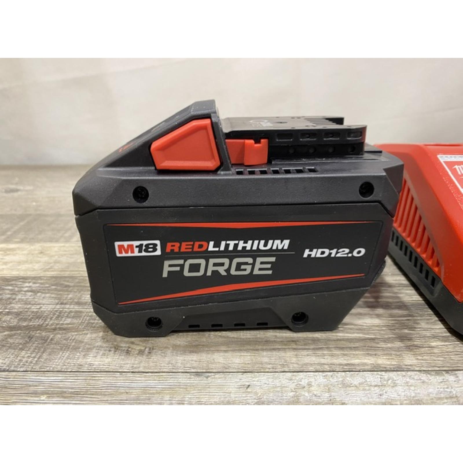 AS-IS Milwaukee 18-Volt Lithium-Ion REDLITHIUM FORGE Starter Kit