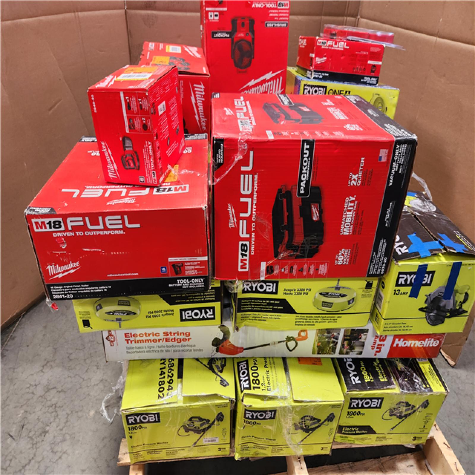 CALIFORNIA AS-IS TOOL PALLET
