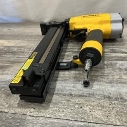 AS-IS DEWALT Corded Pneumatic 16-Gauge 1 in. Crown Lathing Stapler