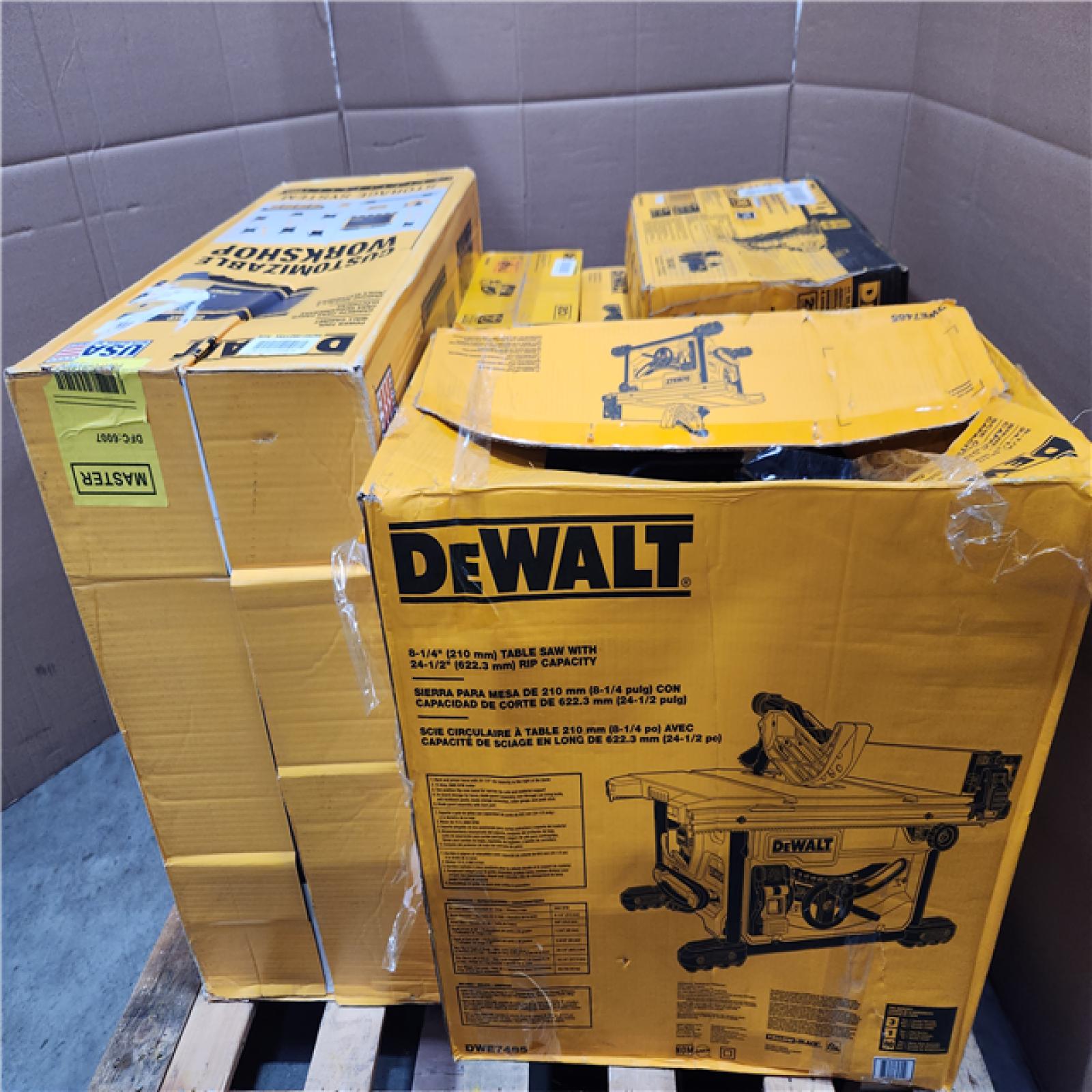 CALIFORNIA AS-IS TOOL PALLET