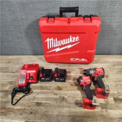 HOUSTON LOCATION - AS-IS M18 FUEL 18V Lithium-Ion Brushless Cordless Hammer Drill and Impact Driver Combo Kit (2-Tool) with 2 Batteries