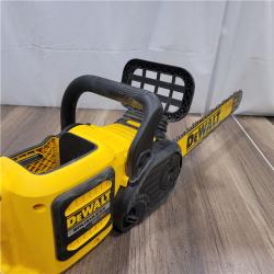 AS-IS  DEWALT  FLEXVOLT 60V MAX 16in. Brushless Cordless Battery Powered Chainsaw Kit with (1) FLEXVOLT 2 Ah Battery & Charger