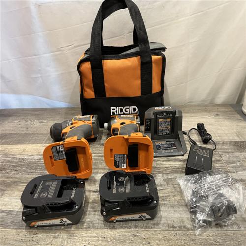 AS-IS RIDGID 18V SubCompact Brushless 2-Tool Combo Kit