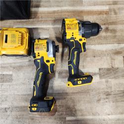 HOUSTON LOCATION - AS - IS DEWALT 2 TOOL COMBO KIT W/ (2) BATTERY & CHARGER