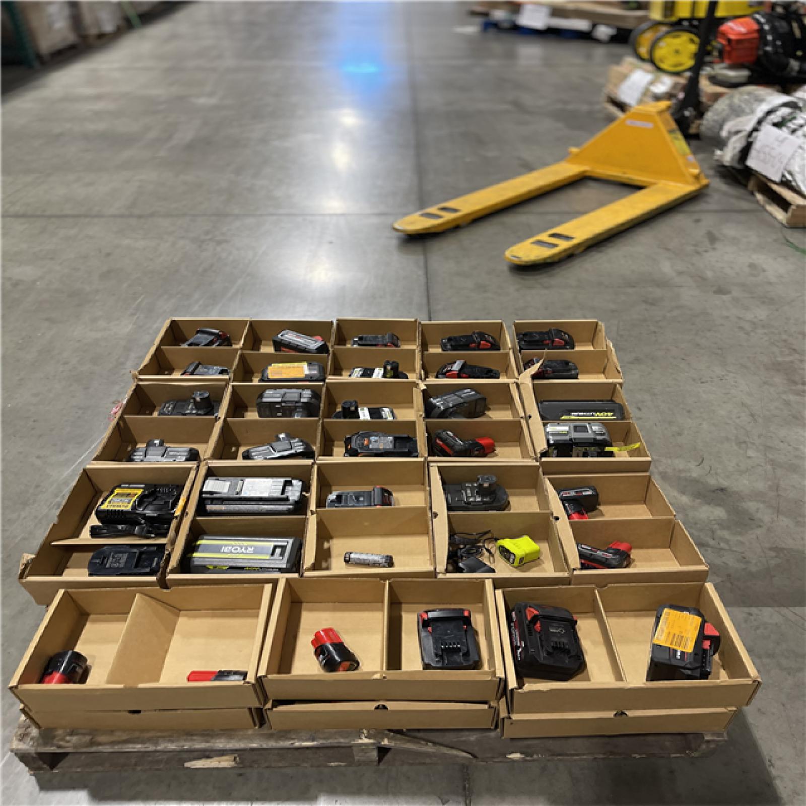 DALLAS LOCATION- AS-IS BATTERY PALLET