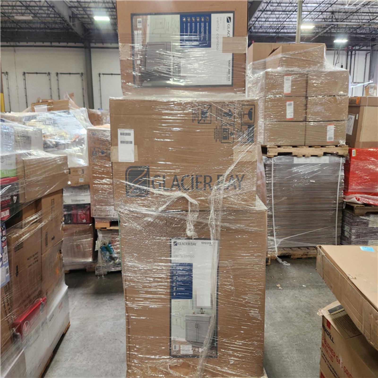 Phoenix Location Pallet of Assorted Glacier Bay Vanities