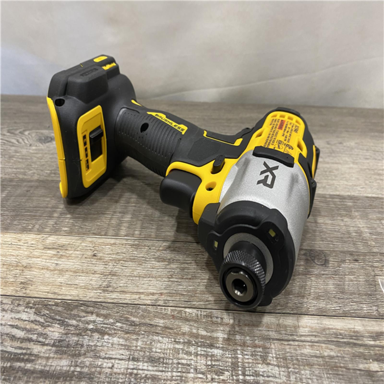 AS-IS DEWALT 20-Volt Maximum XR Cordless Brushless 1/4 in. 3-Speed Impact Driver (Tool-Only)