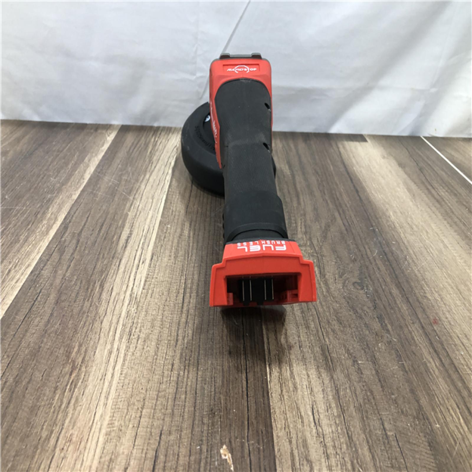 AS-IS Milwaukee FUEL 18V Lithium-Ion Brushless Cordless 4-1/2 in./5 in. Grinder w/Paddle Switch (Tool-Only)