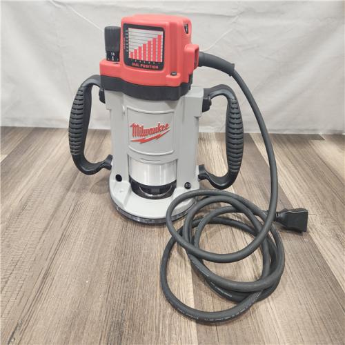 AS-IS- Milwaukee - 3-1/2 HP 15.0A 120V Corded Fixed-Based Router