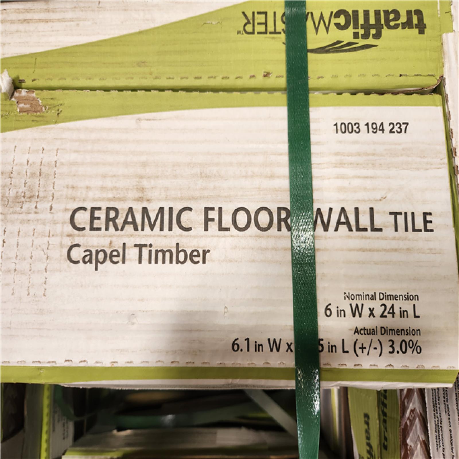 Phoenix Location Capel Timber 6 in. x 24 in. Matte Ceramic Wood Look Floor and Wall Tile (554 sq. ft. 32 Case)