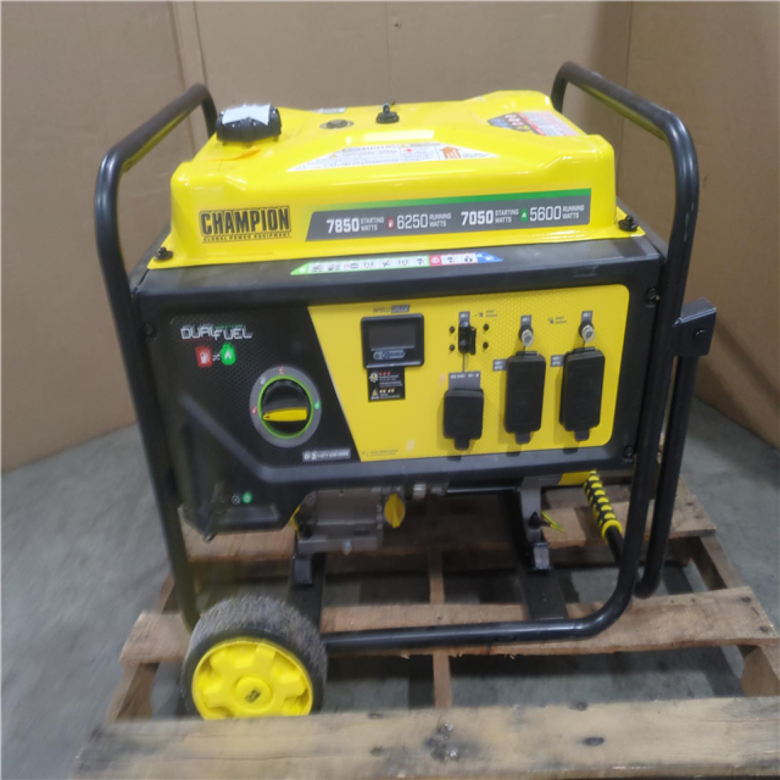 CALIFORNIA AS-IS CHAMPION PORTABLE POWER GENERATOR