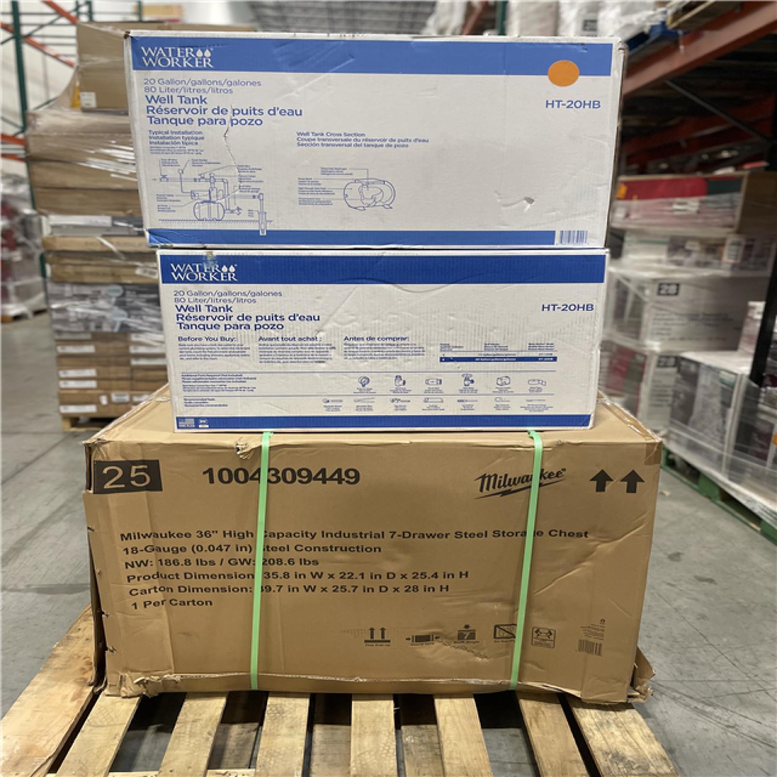 DALLAS LOCATION- AS-IS HOME IMPROVEMENT PALLET