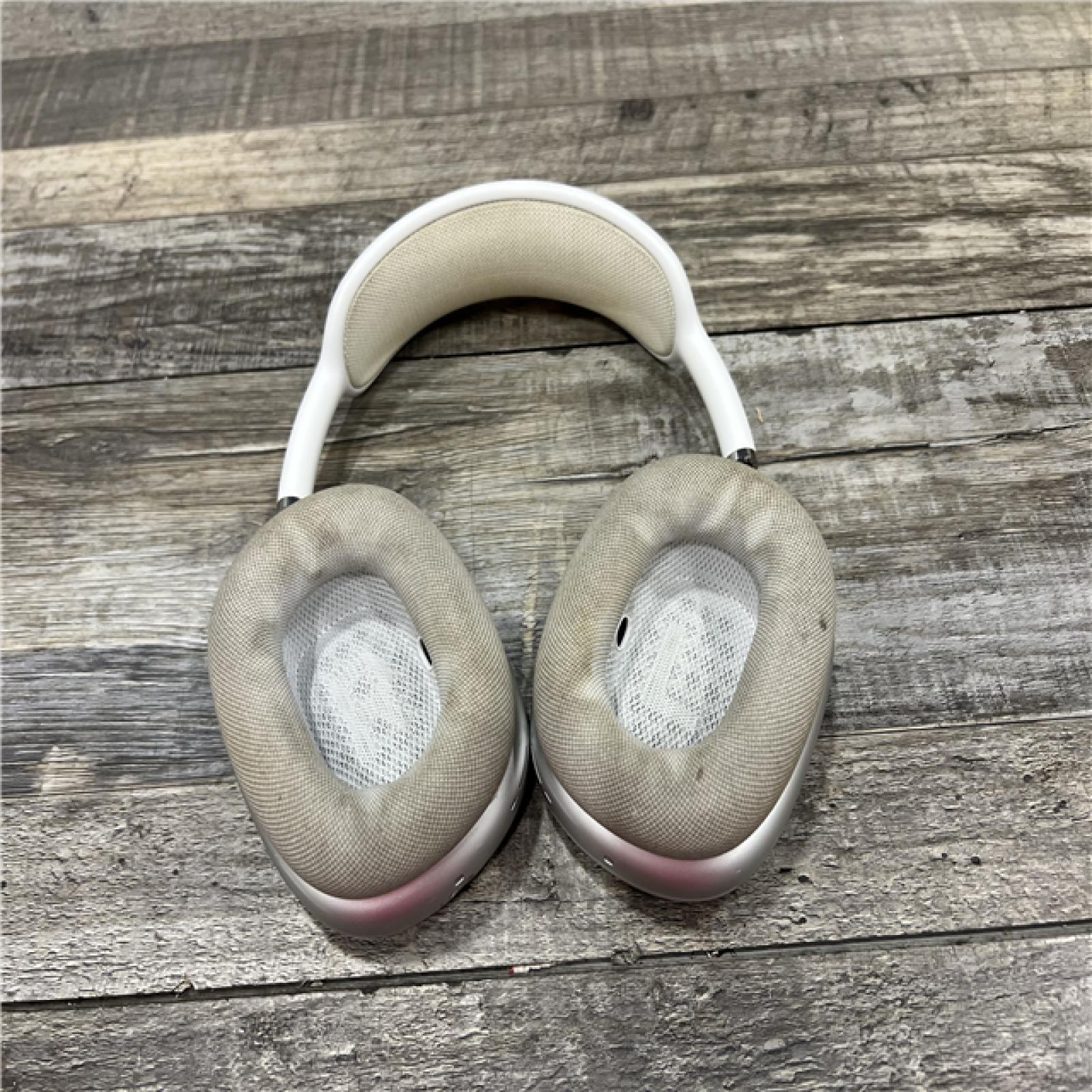 AS-IS Apple AirPods Max Silver with White Headband