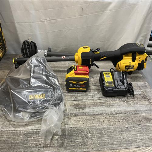 AS-IS DEWALT FLEXVOLT 60V MAX 17 in. Cordless Battery Powered Attachment Capable Trimmer Kit