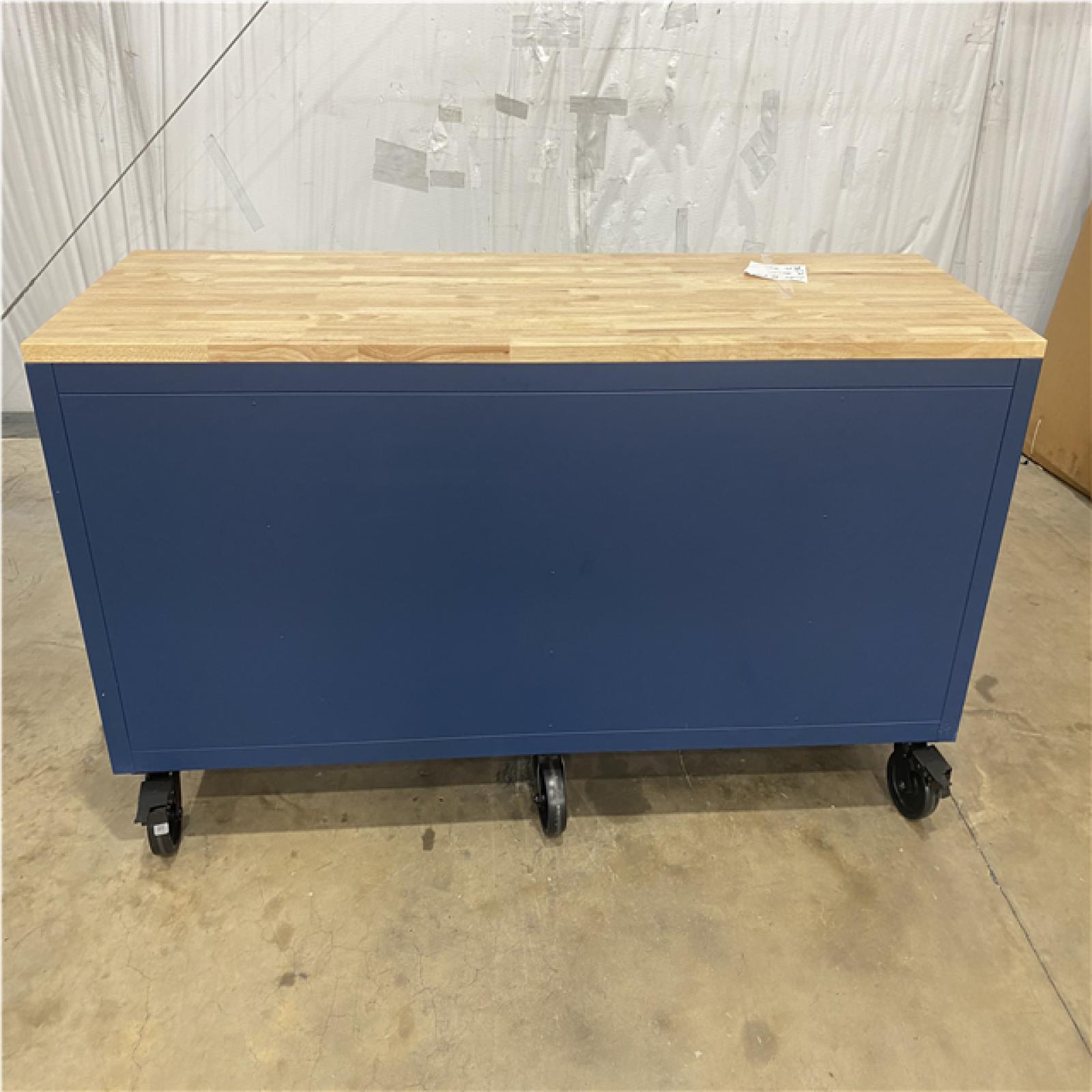 Houston Location - AS-IS home improvement pallet HUSKY 84 IN. 22 DRAWER MOBILE WORK BENCH