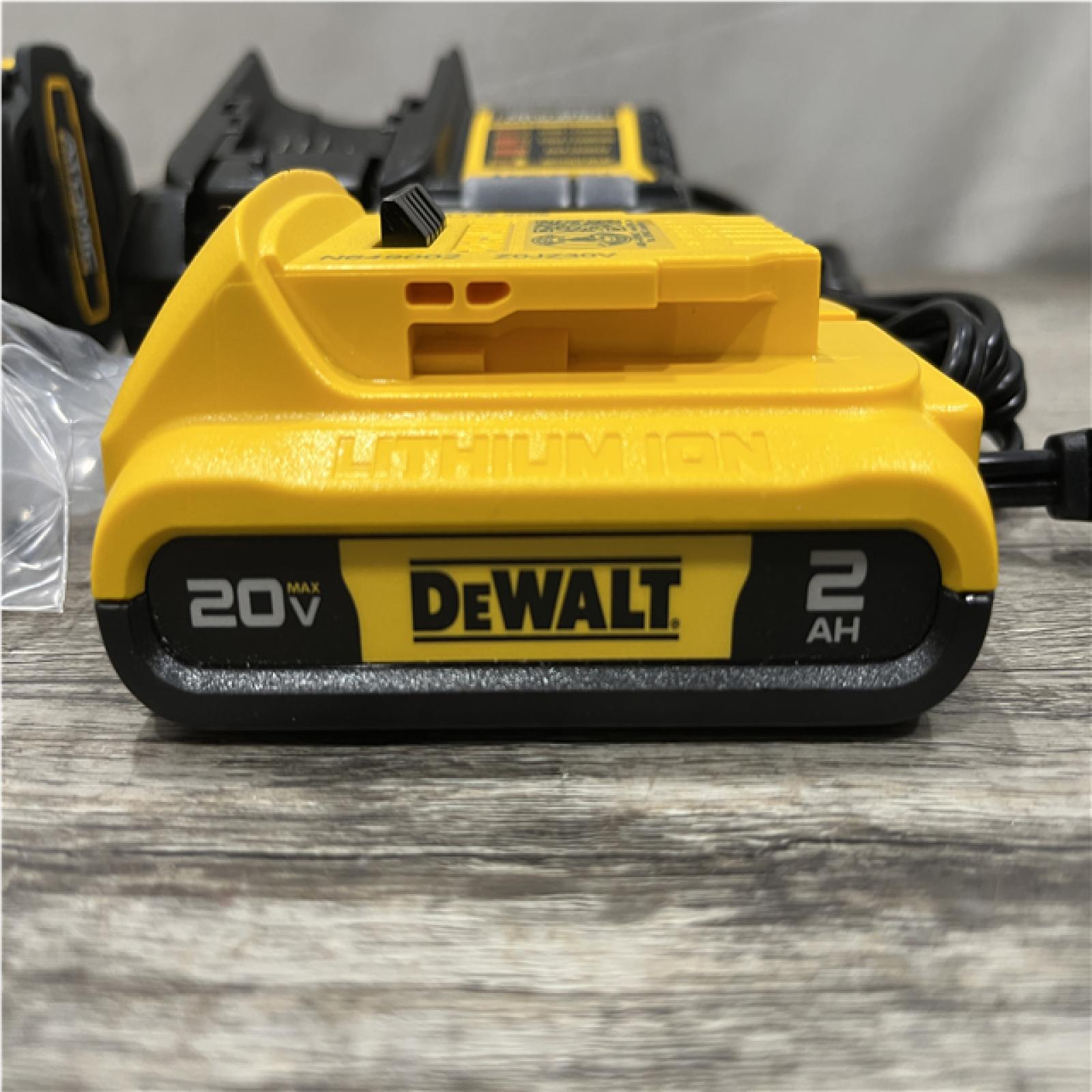 AS-IS DEWALT Atomic 20V Lithium-Ion Cordless Compact 1/2 in. Drill/Driver Kit