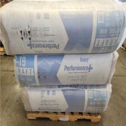 Phoenix NEW Knauf Insulation R19 Kraft Faced 15 in. x 94 in. Precut Fiberglass Insulation Batts  Floor  2x6 Wall - Sound-Reducing  USA Made (12-Bags)