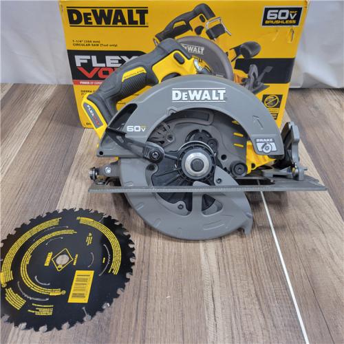 AS-IS DeWALT Flexvolt Max 7-1/4  60V Brushless Circular Saw DCS578B (Bare Tool)