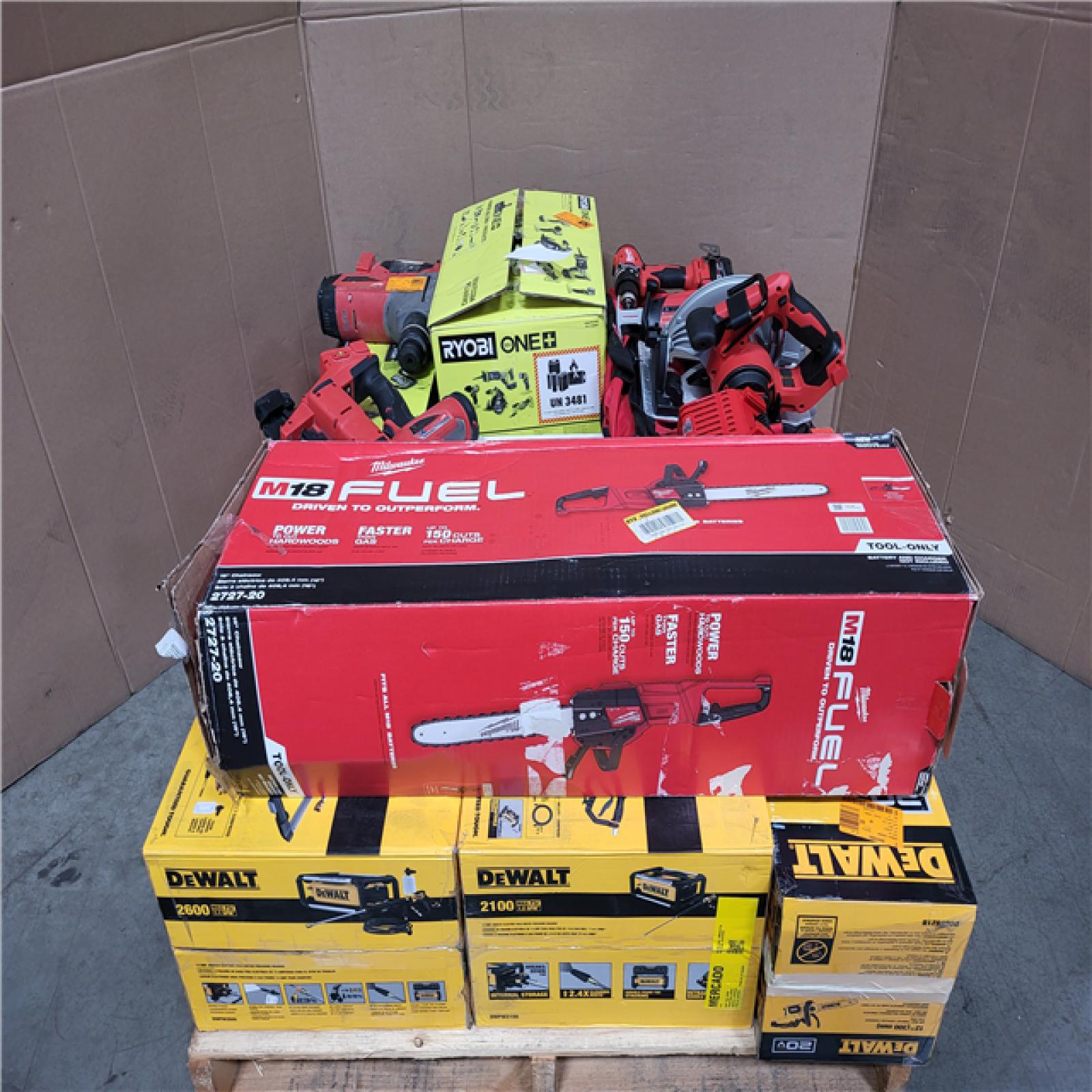 CALIFORNIA AS-IS TOOL PALLET