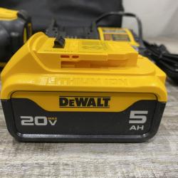 AS-IS DEWALT 20V MAX Lithium-Ion Cordless 1/2 in. Impact Wrench Kit
