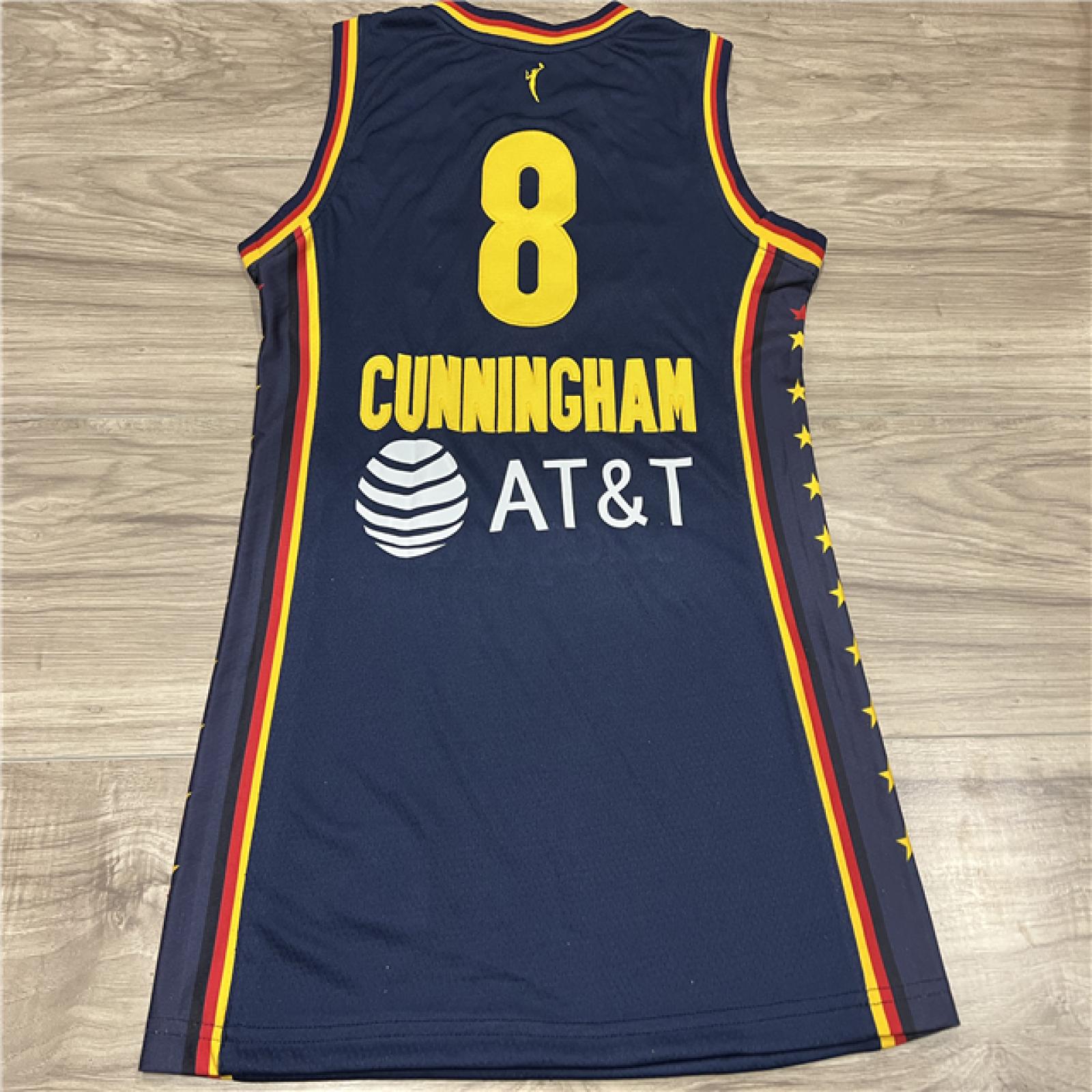 Indiana Fever Jersey Feature The Eli Lilly Logo