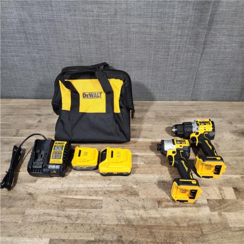 HOUSTON LOCATION - AS-IS DEWALT 2 TOOL COMBO KIT W/ (2) BATTERY & CHARGER